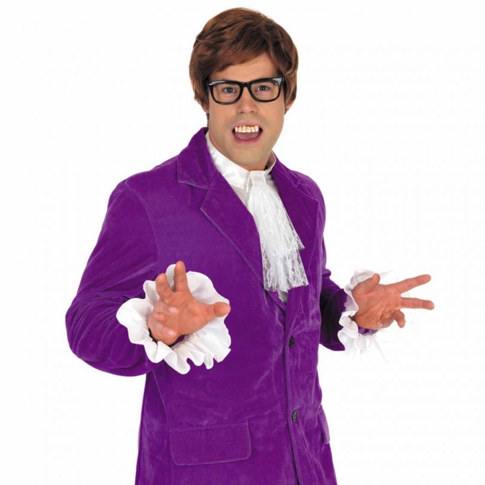 Mens 60s Gigolo Costume ‘Austin Powers’